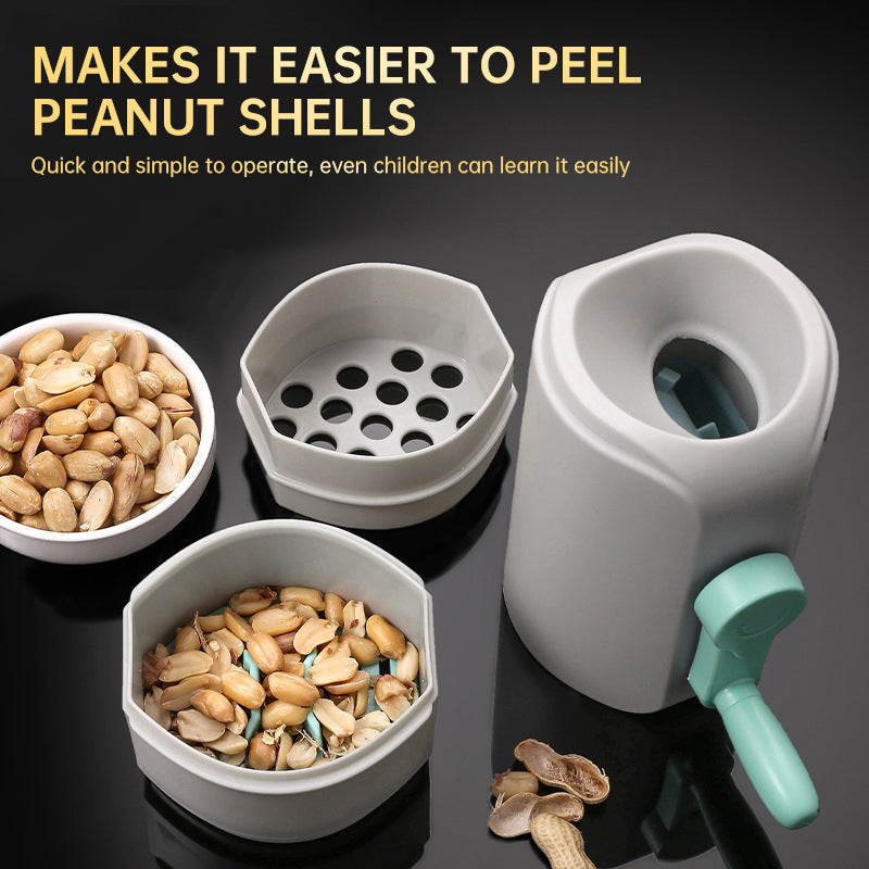 Hand Operated Peanut Shelling Tool for Pistachios Kitchen Gadget
