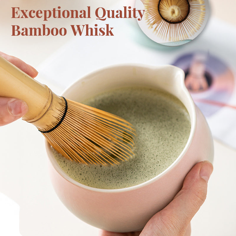 Premium 8 Piece Matcha Set Ceramic Chawan Tea Tools