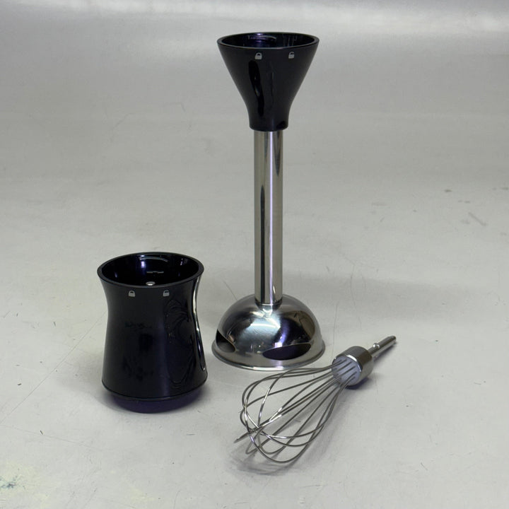 Electric Immersion Hand Blender 2 Speed 225W Grey Black