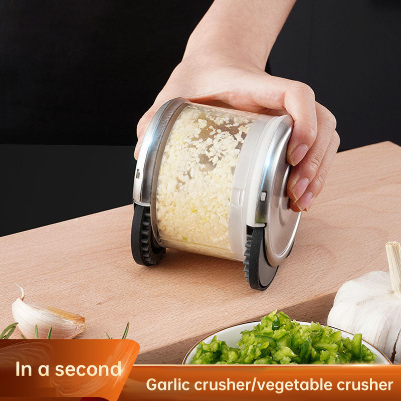 Garlic Press Roller Manual Garlic Crusher Kitchen Gadget Tool