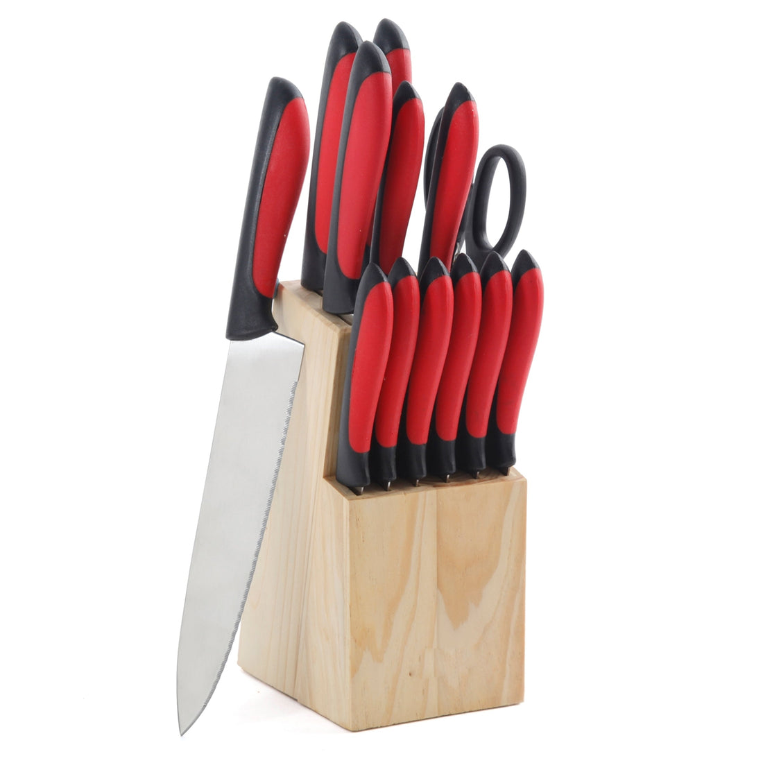 14 Piece Cutlery Set in Red