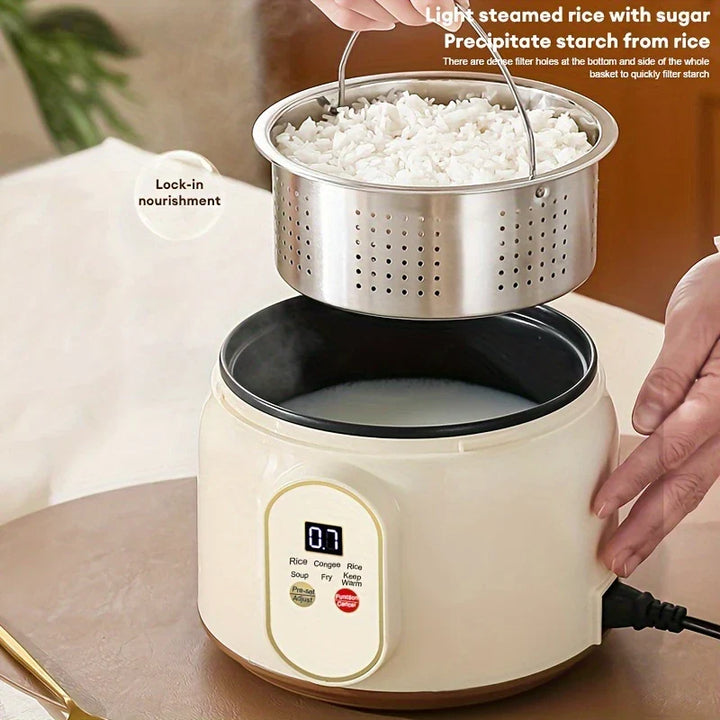 1.8L Electric Rice Cooker Portable Non Stick Smart Multi Cooker