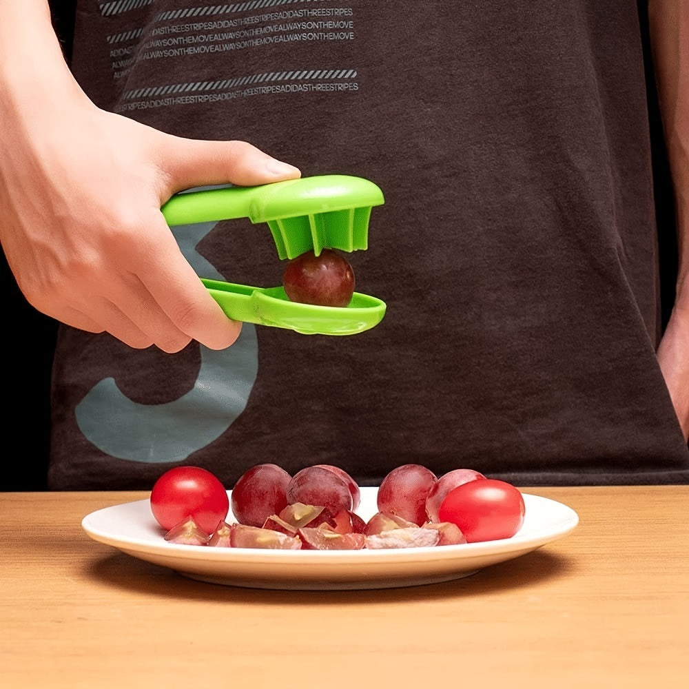 Grape Tomato Strawberry Cutter Safe Kids Kitchen Gadget Tool