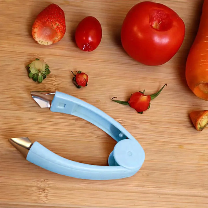 Fruit Vegetable Stem Remover Huller Corer Kitchen Tool Gadget