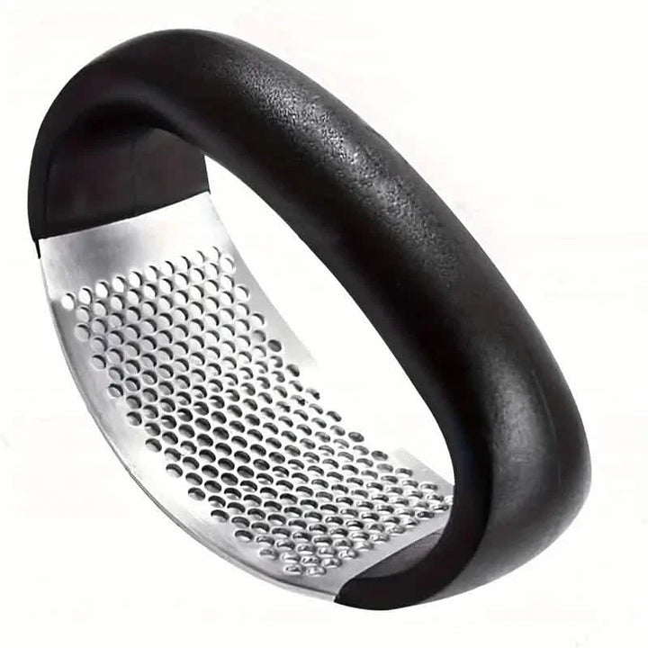 Premium Stainless Steel Garlic Rocker Press Durable Kitchen Tool