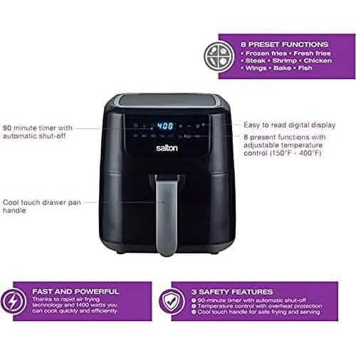 Digital Air Fryer XL 5L