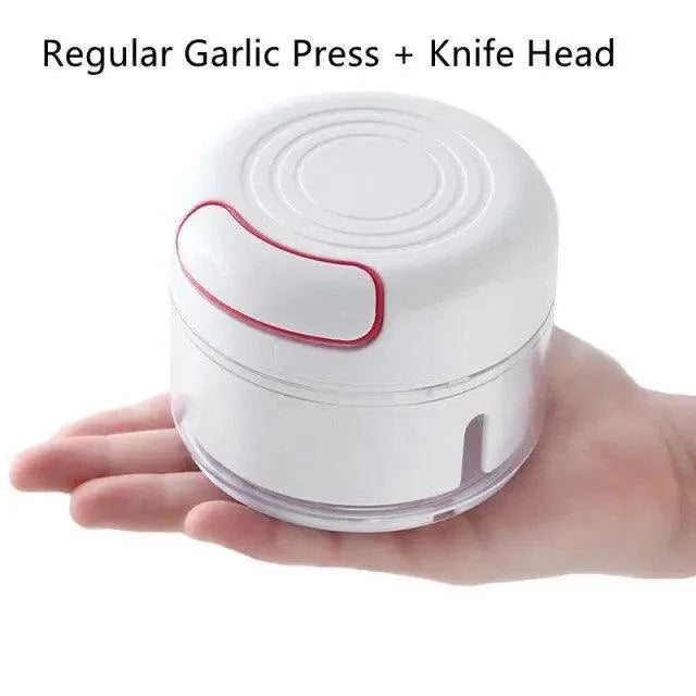 Mini Multifunction Vegetable Press Manual Puller Chopper Kitchen Gadget